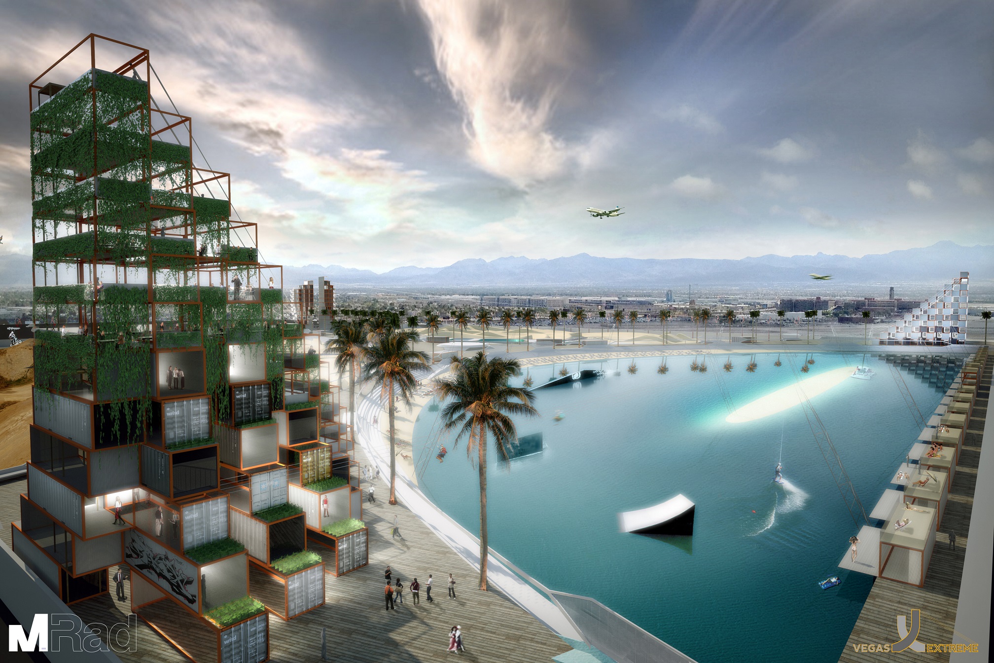 В Лас-Вегасе планируют построить отель из морских контейнеров
